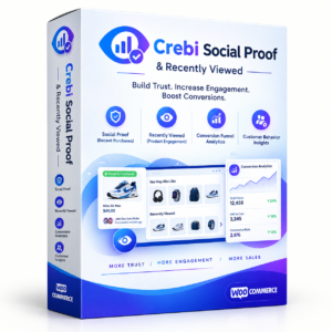 Crebi Social Proof & Recently Viewed (Life-Time)